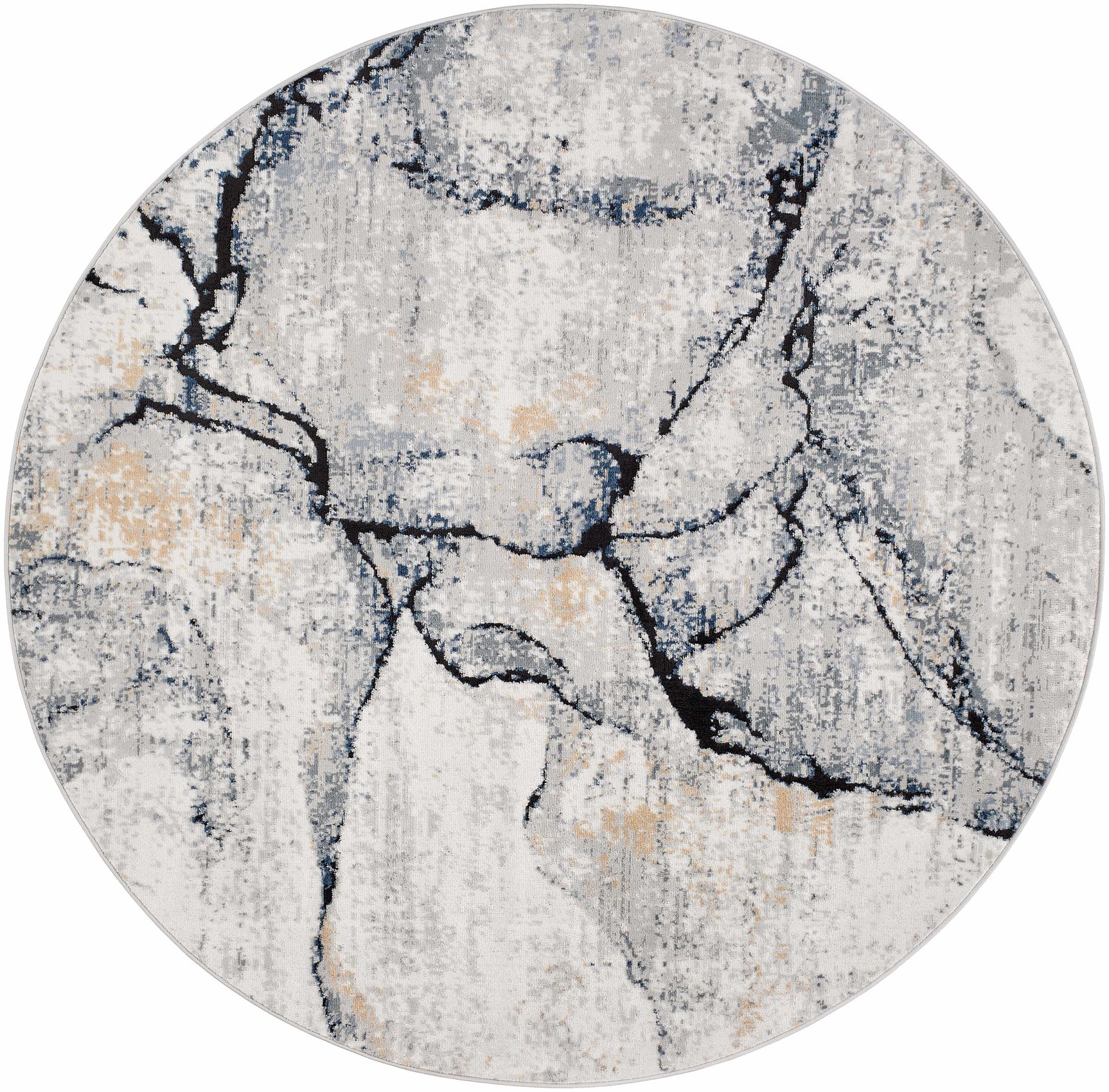 Fremantle Gray Marble Rug - Ornate Home