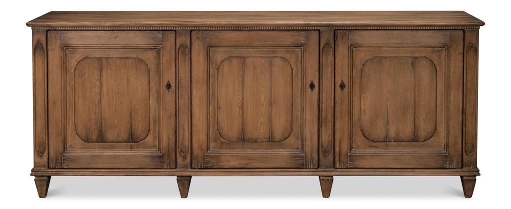 French Country Tan Sideboard - Ornate Home