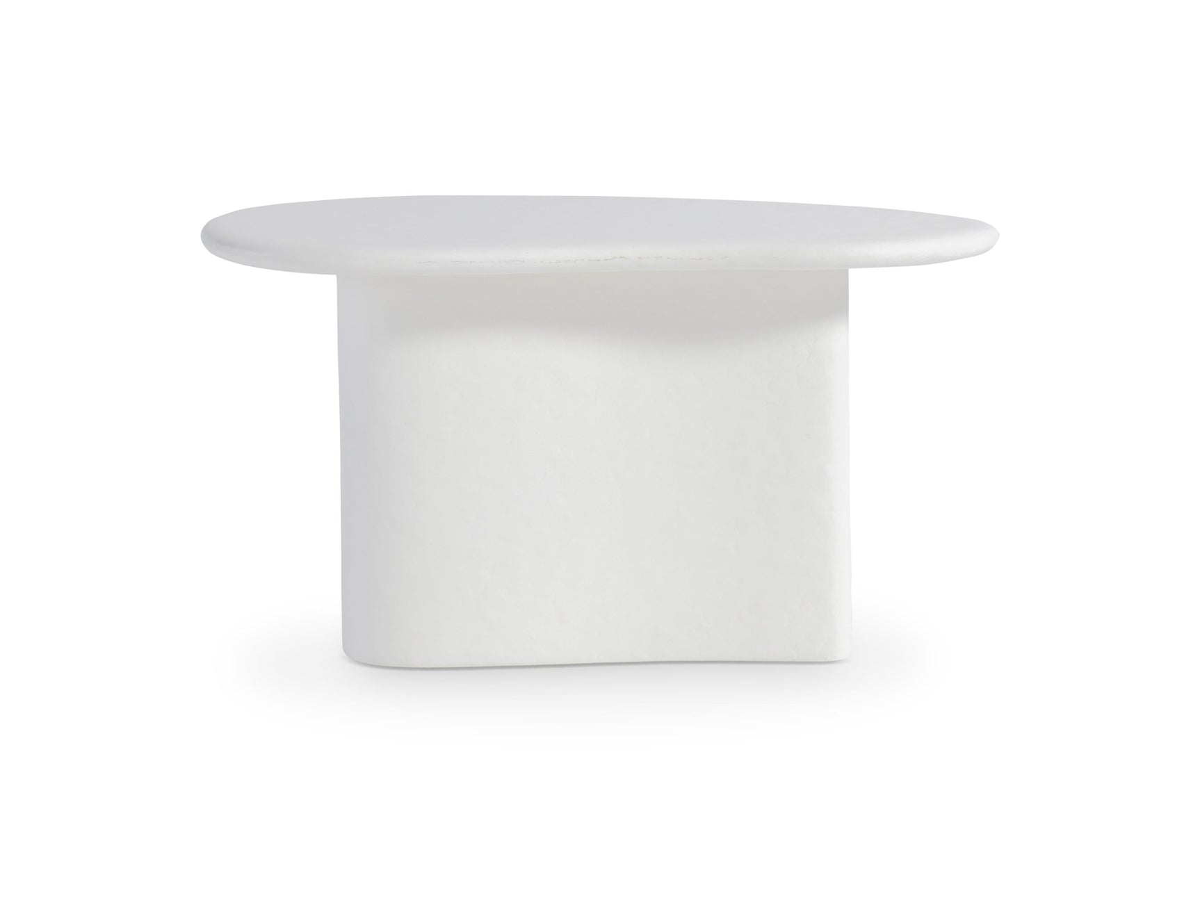 Fresco Chalky White Outdoor Accent Table - Ornate Home