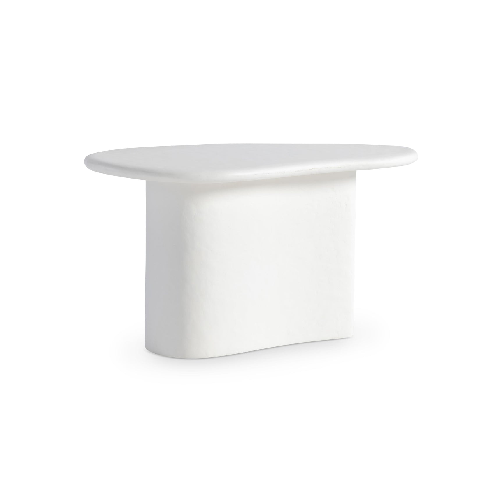 Fresco Chalky White Outdoor Accent Table - Ornate Home
