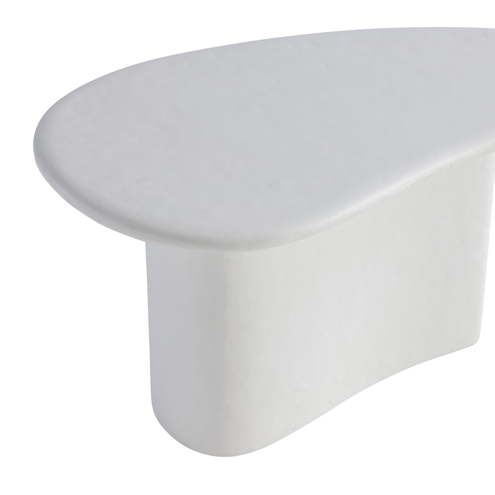 Fresco Chalky White Outdoor Accent Table - Ornate Home