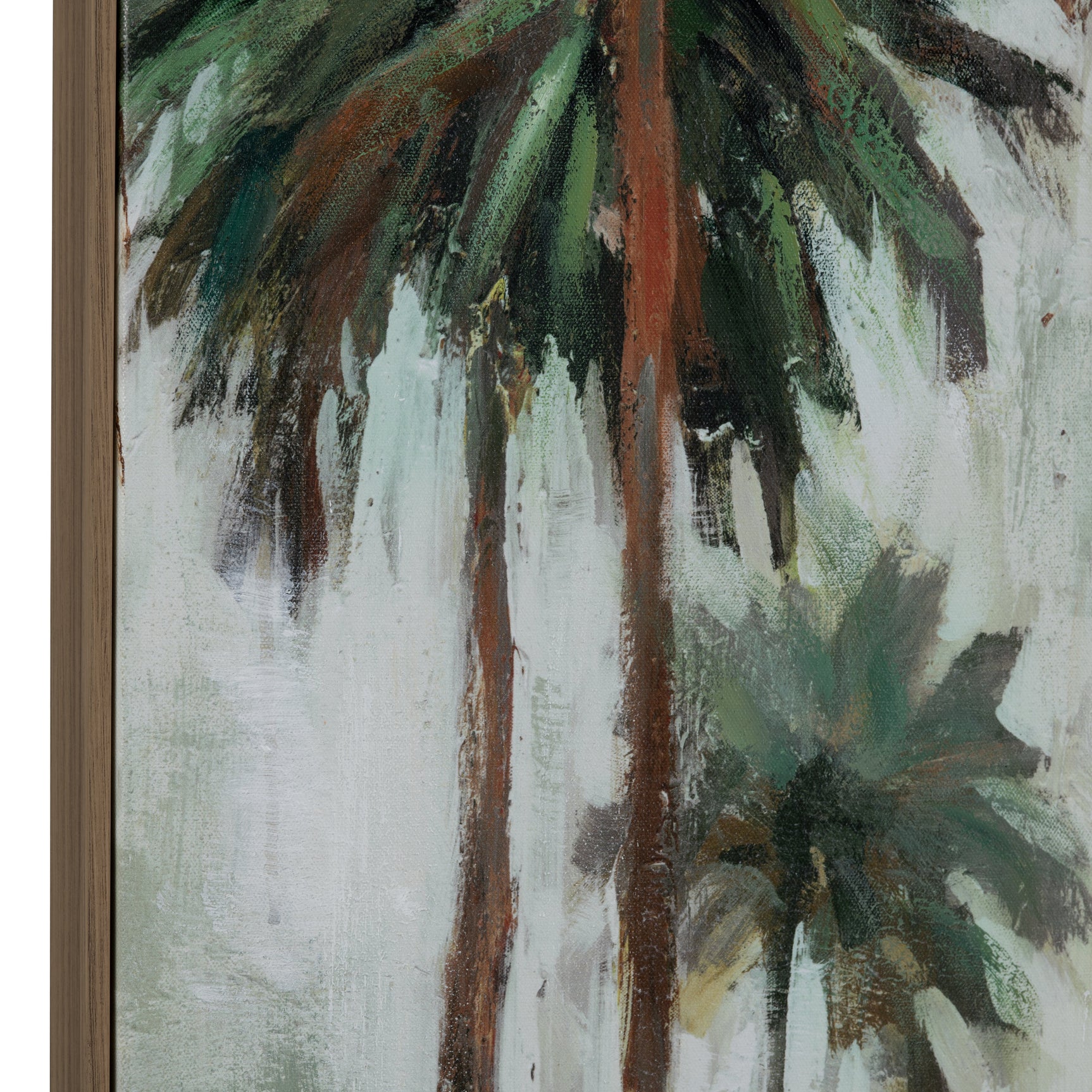 Fresno Green/Brown Canvas - Ornate Home