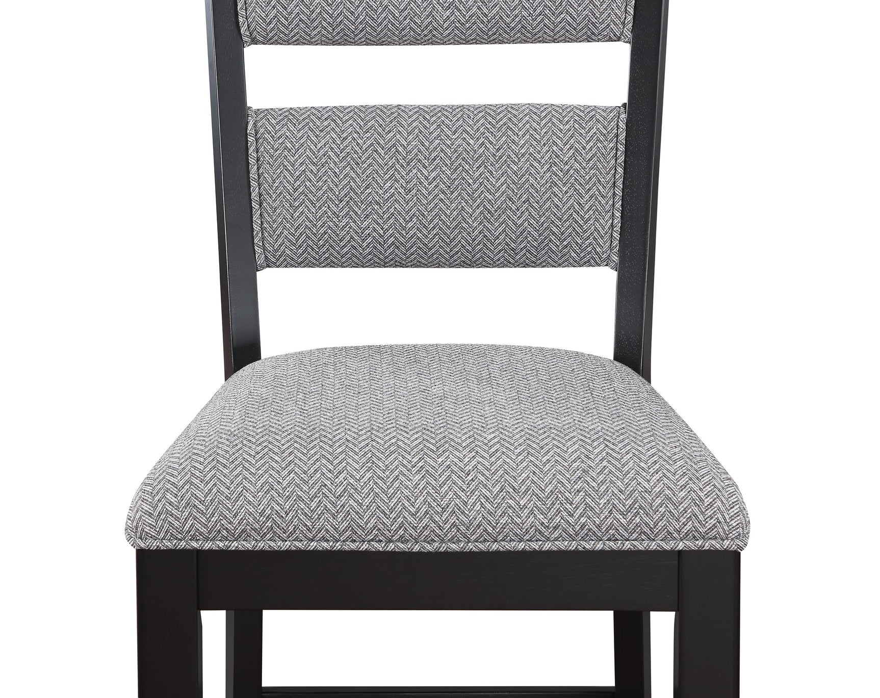 Frey Black/Gray Counter Height Chair (Set of 2) - Ornate Home