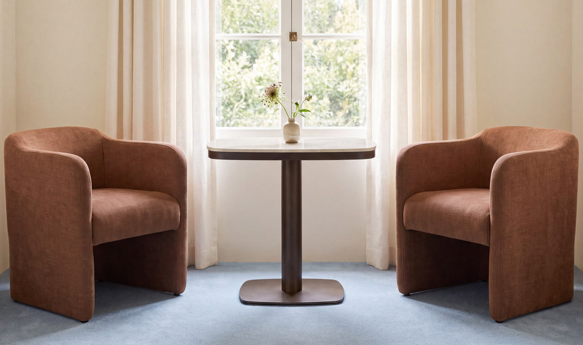 Freya Light Brown Dining Chair - Ornate Home