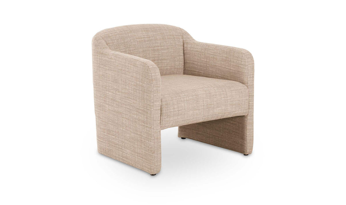 Freya Toffee Accent Chair - Ornate Home