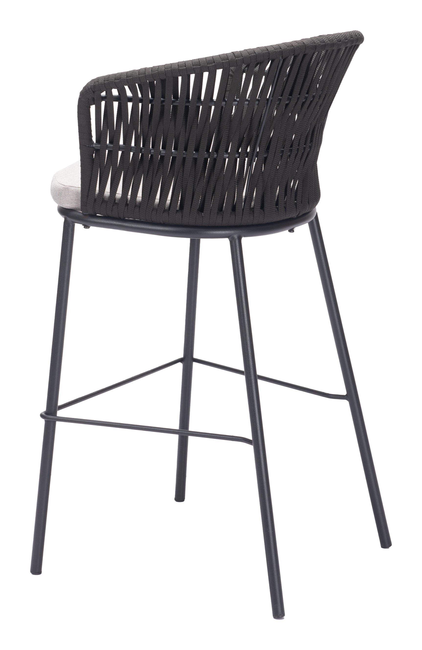 Freycinet Black Barstool (Set of 2) - Ornate Home