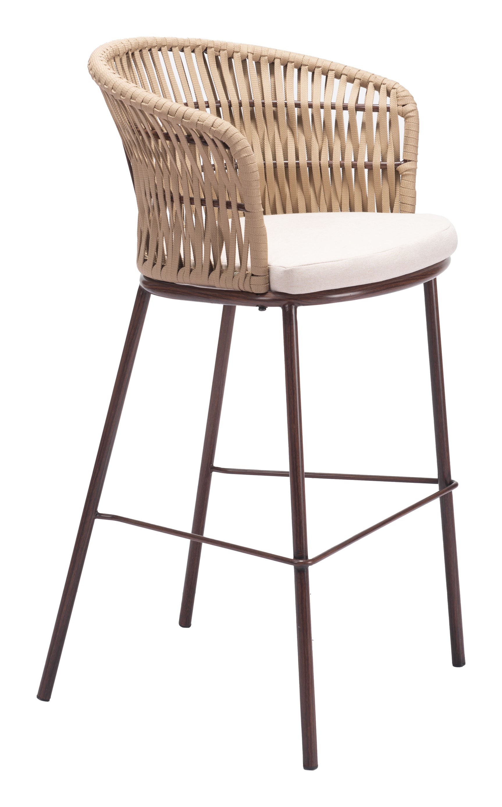 Freycinet Natural Barstool (Set of 2) - Ornate Home
