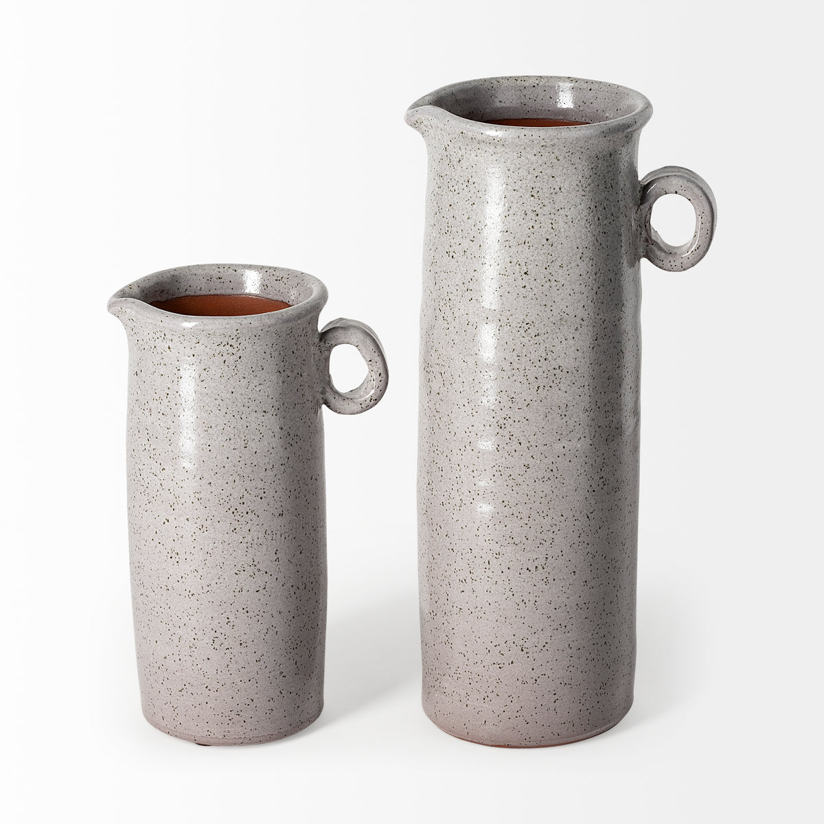 Frieda Gray Small Freckled Ceramic Jug - Ornate Home