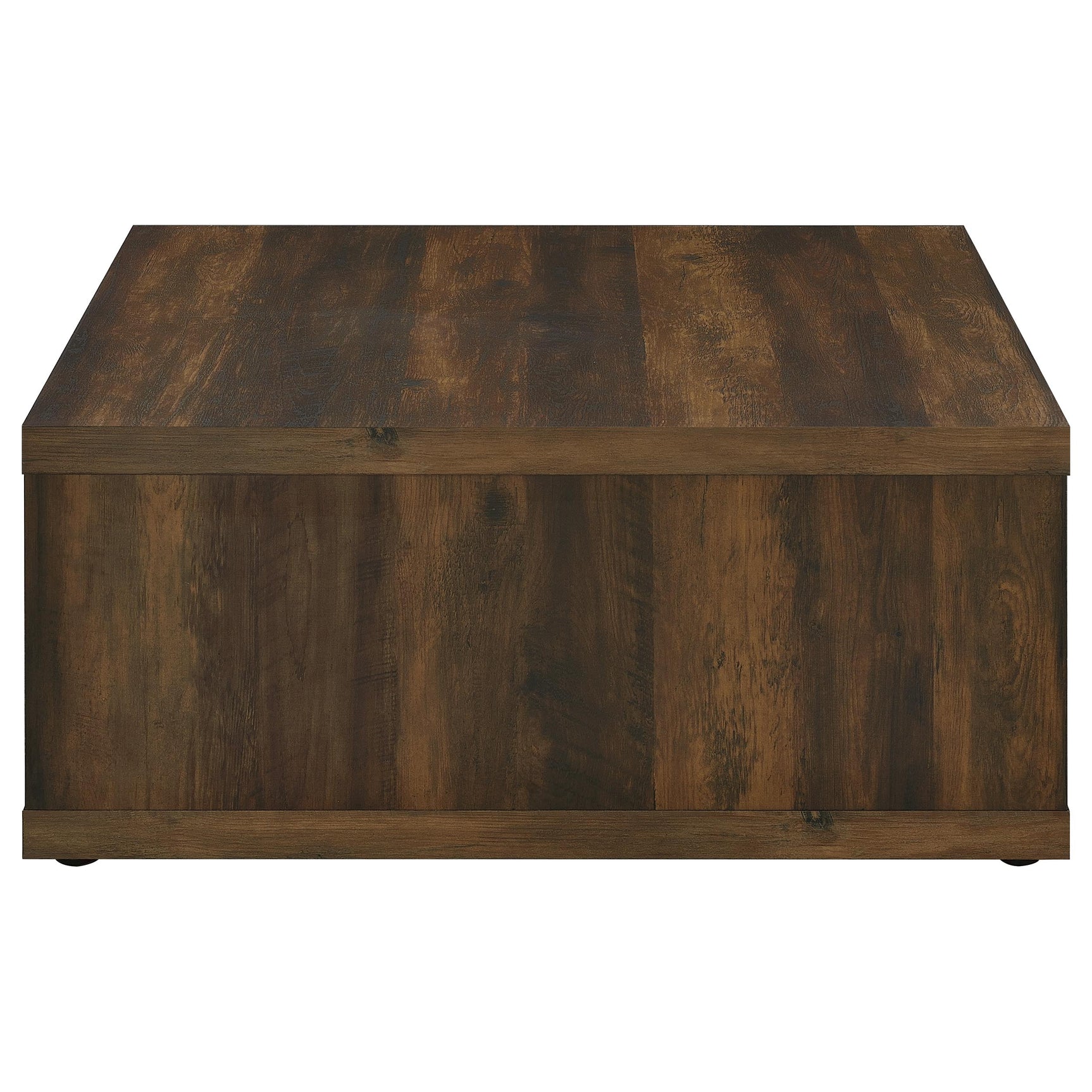 Frisco Dark Pine Square Coffee Table - Ornate Home