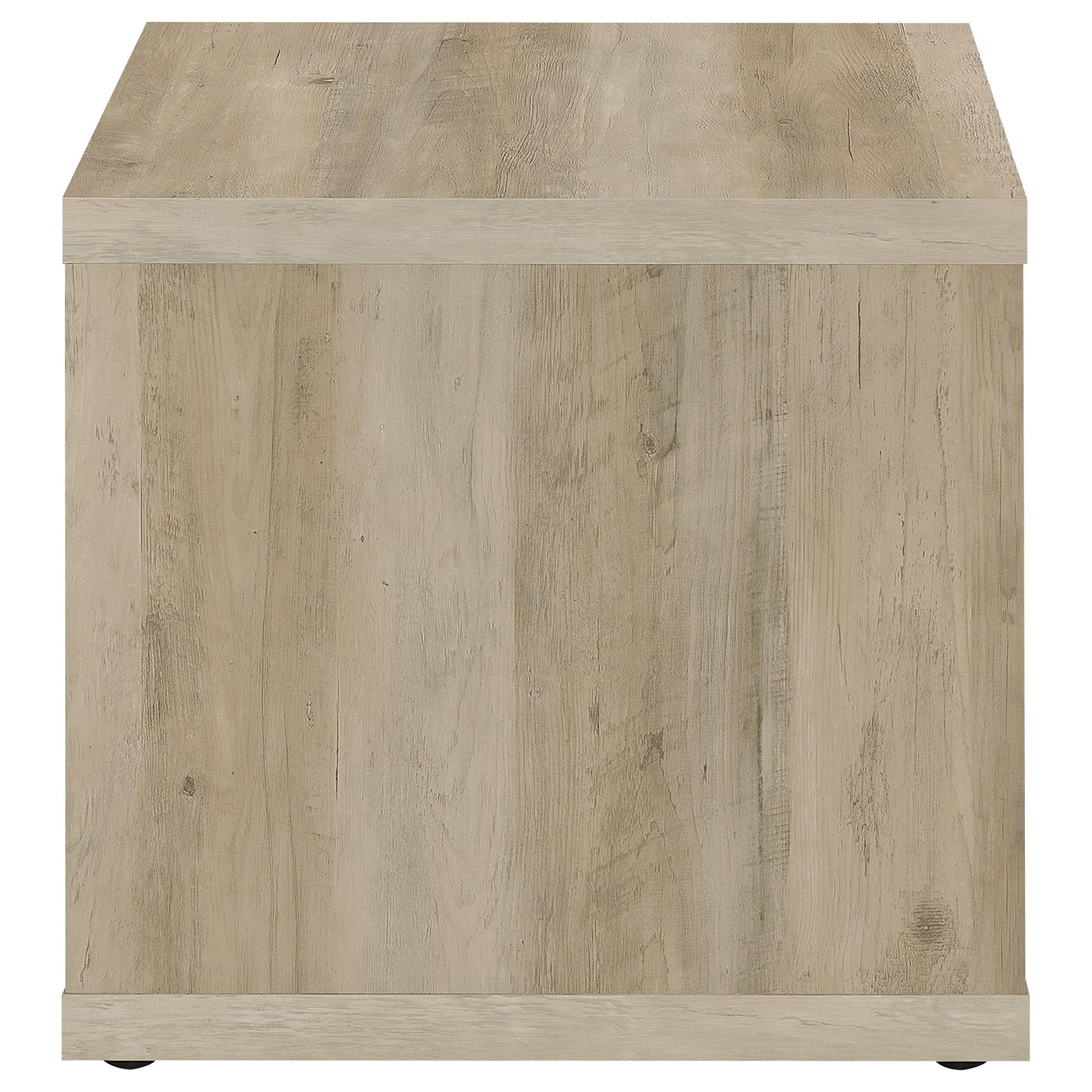 Frisco Distressed Pine Square End Table - Ornate Home