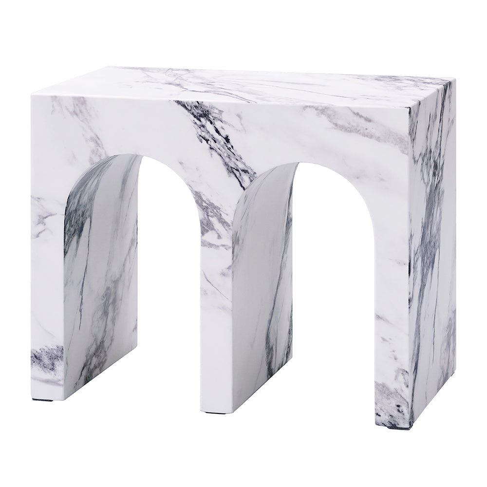 Fritzy Engineered Stone End Table - Ornate Home