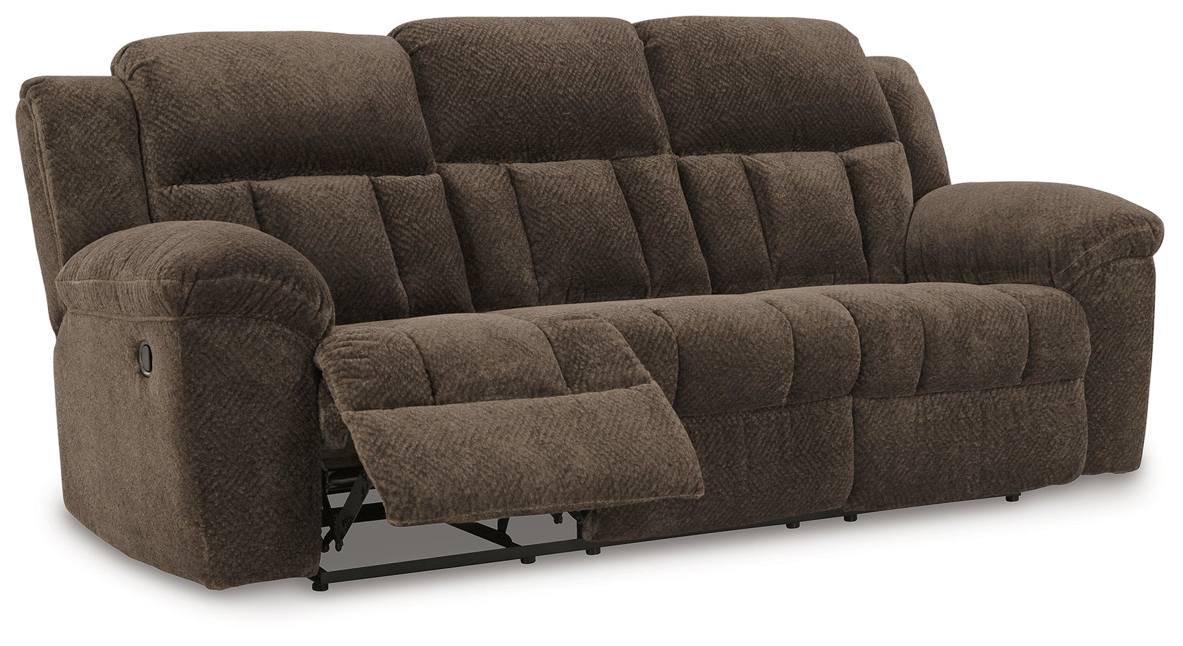 Frohn Chocolate Reclining Sofa, Loveseat and Recliner (Online Special Price) - Ornate Home