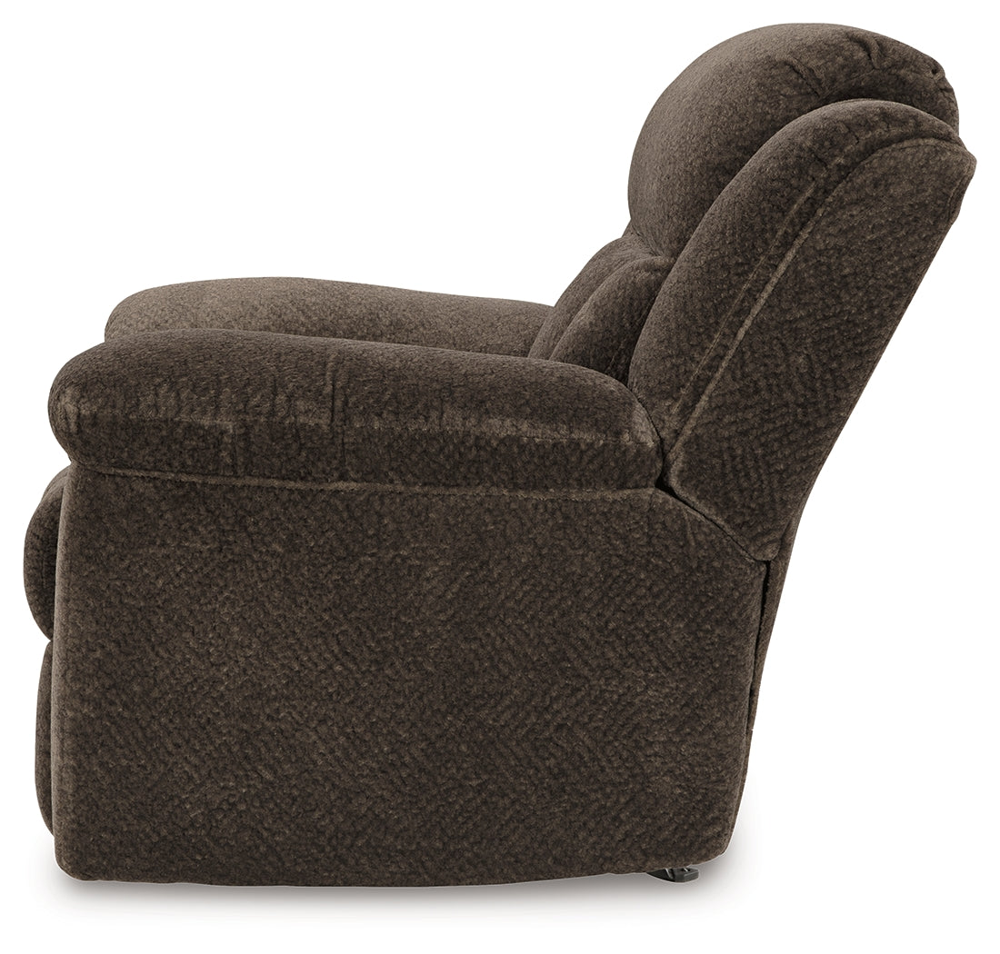 Frohn Chocolate Rocker Recliner - Ornate Home