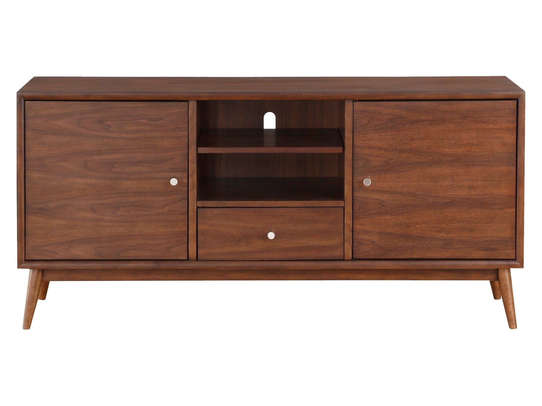 Frolic Brown TV Stand - Ornate Home