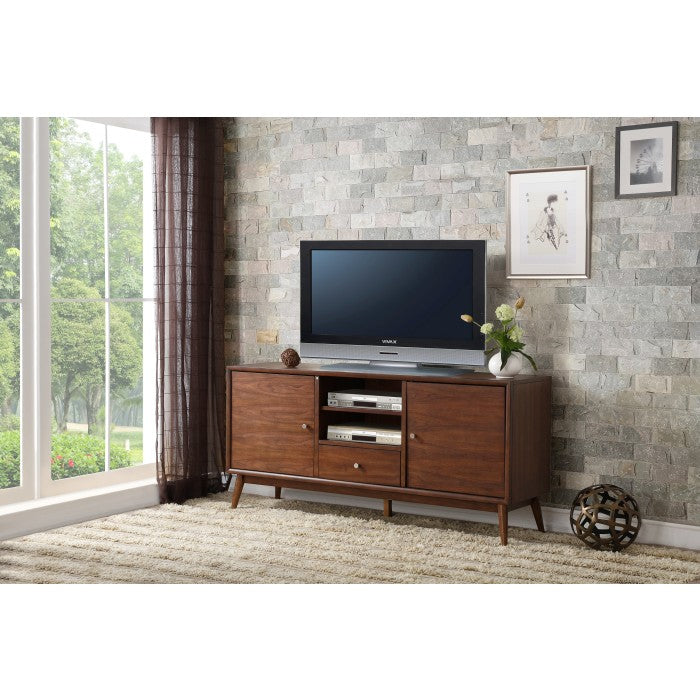 Frolic Brown TV Stand - Ornate Home