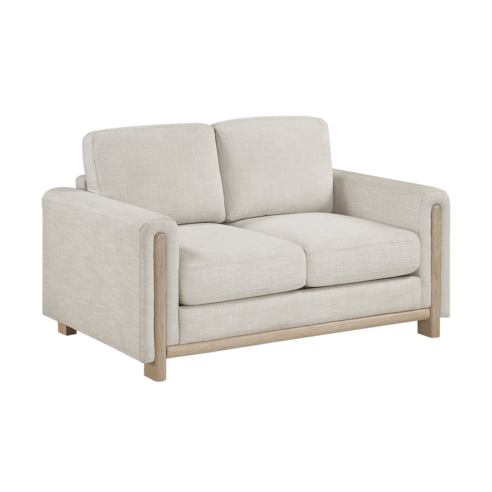 Froska Beige Loveseat - Ornate Home
