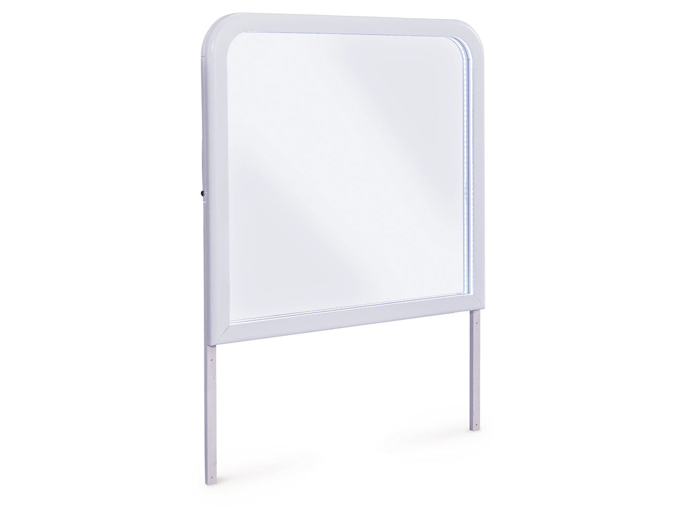 Frostlyn White Bedroom Mirror - Ornate Home