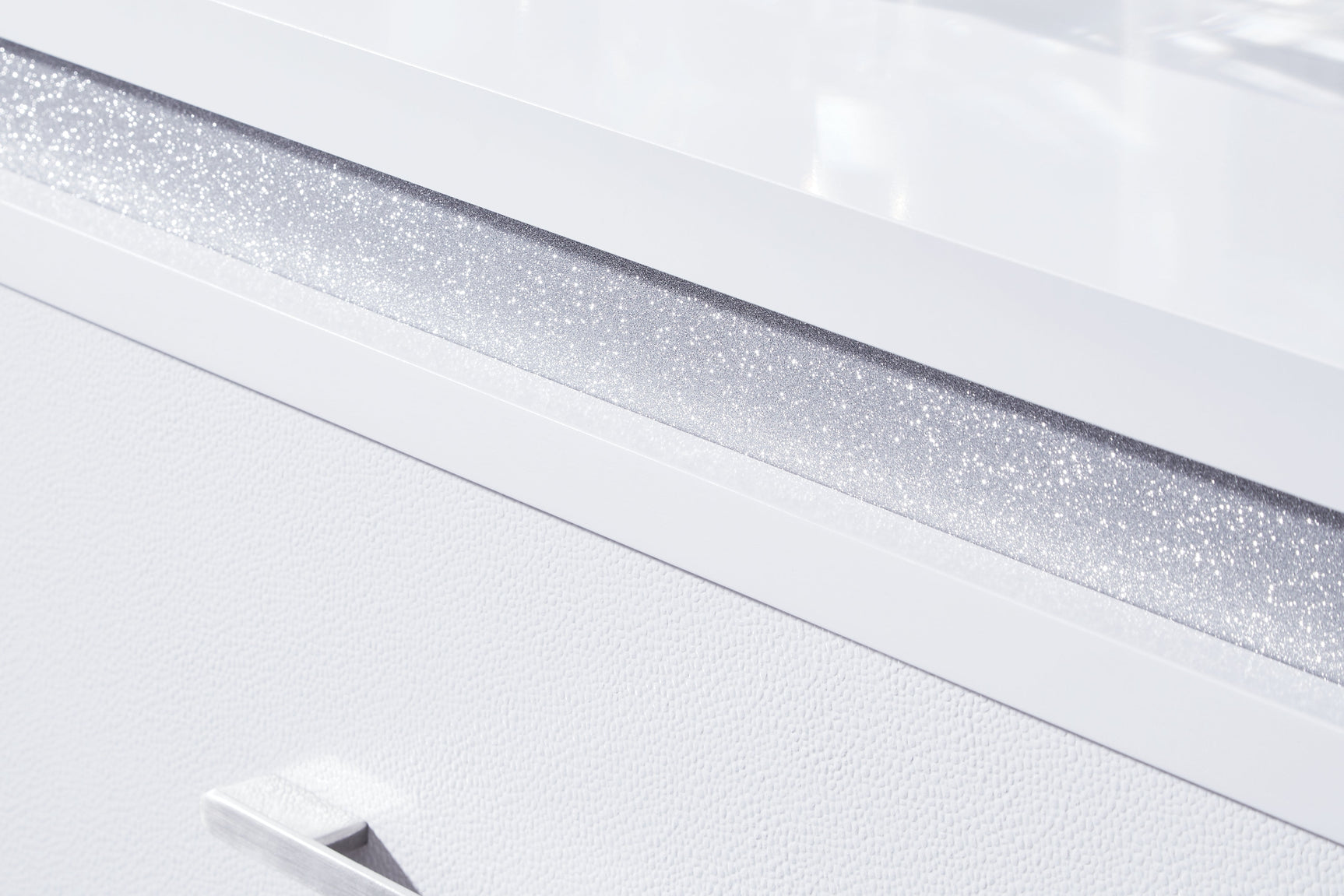 Frostlyn White Chest of Drawers (Online Special Price) - Ornate Home