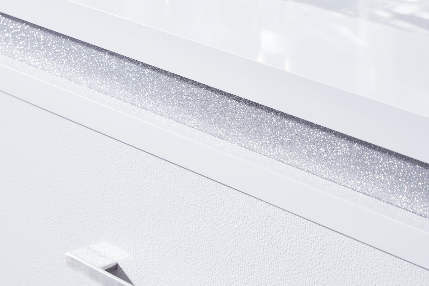 Frostlyn White Chest of Drawers - Ornate Home