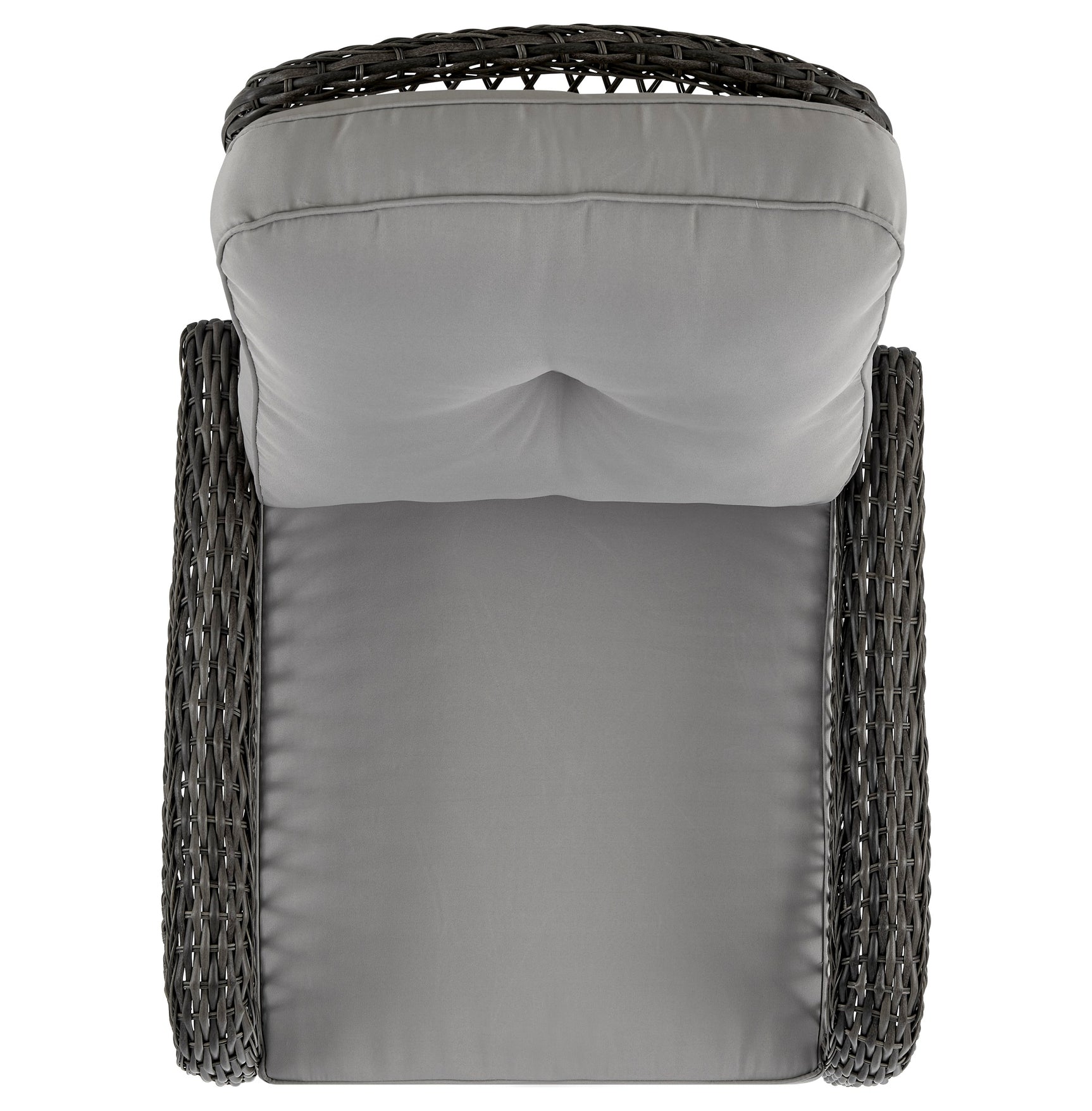 Fruttuo Patio Rocking Chair with Grey Cushions - Ornate Home