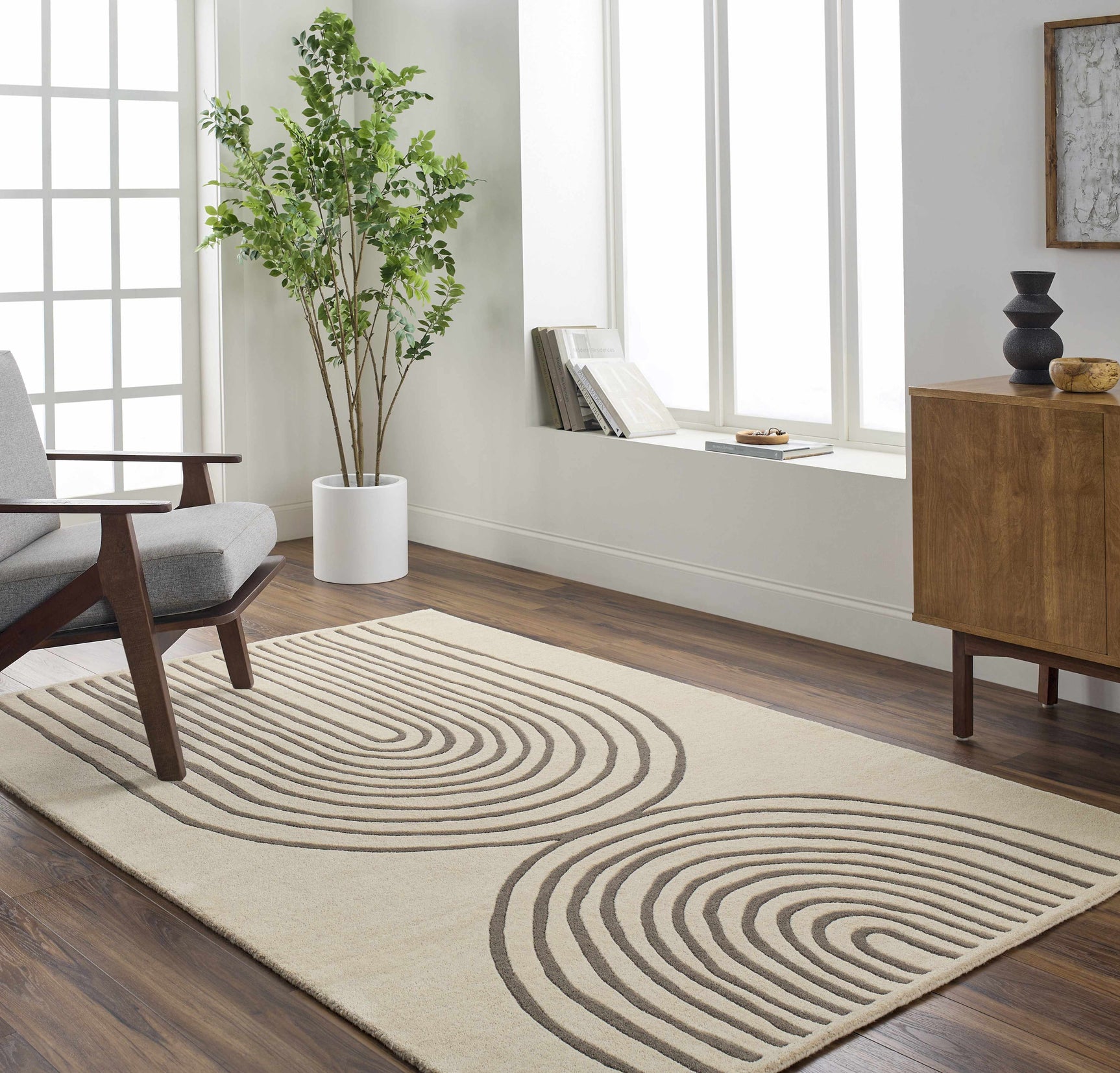 Fuat Beige Area Rug - Clearance - Ornate Home