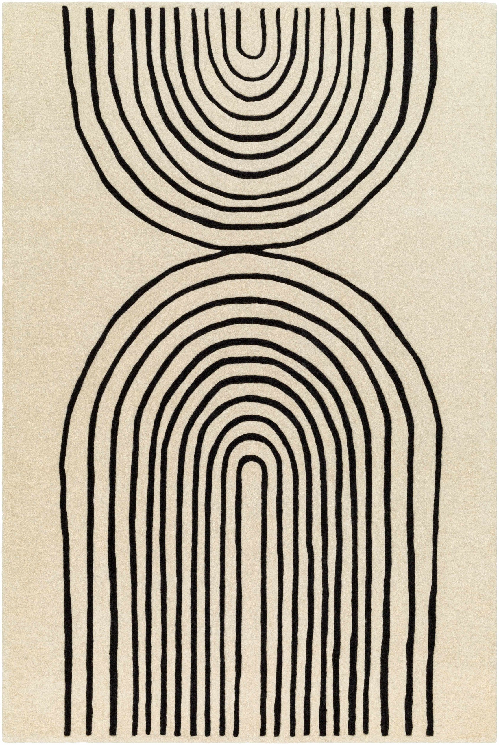 Fuat Cream Area Rug - Ornate Home