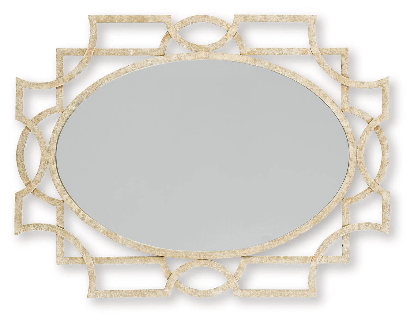 Fulkmore Antique Gold Finish Accent Mirror - Ornate Home