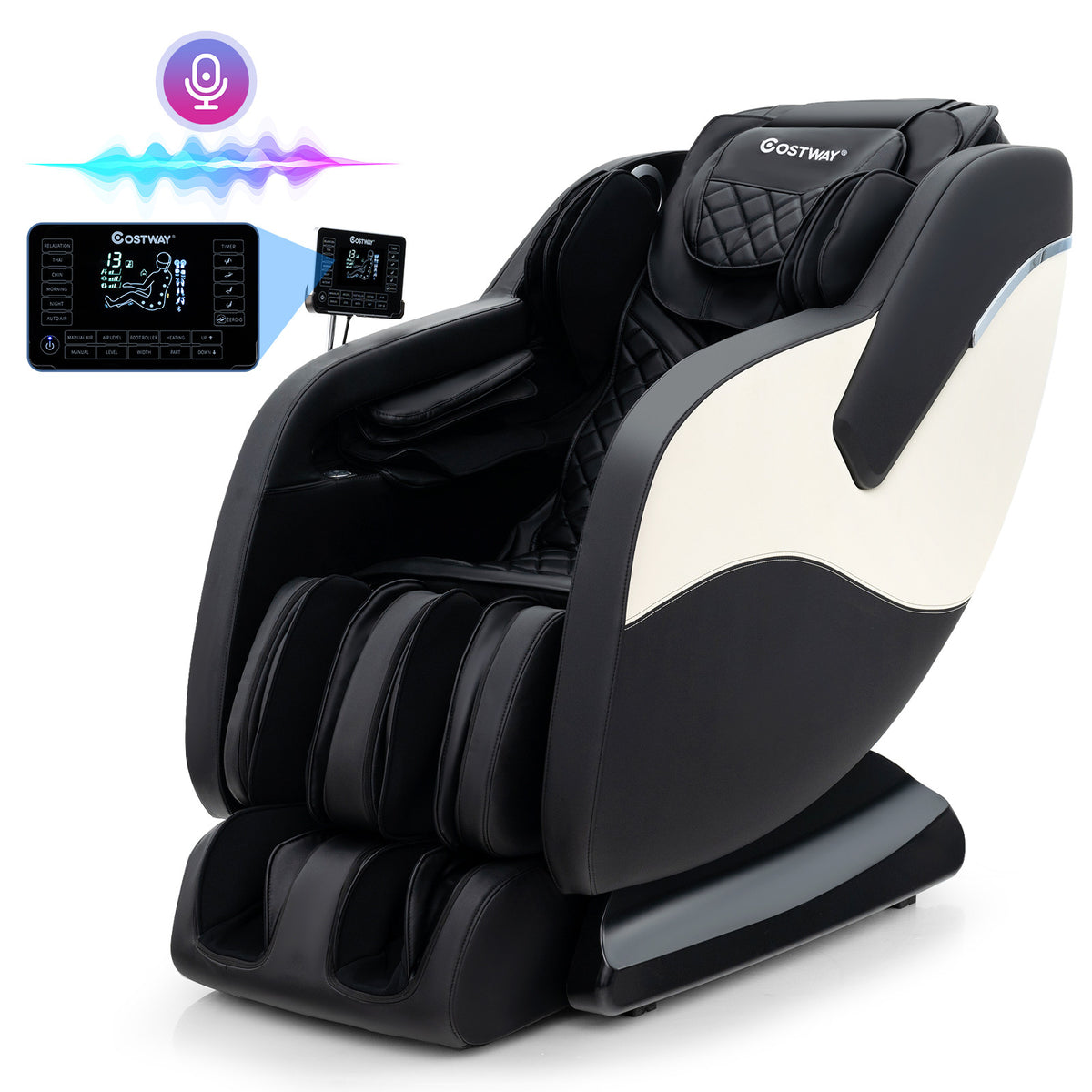 Relaxation 38 - Full Body Massage Chair with Airbags and Heater