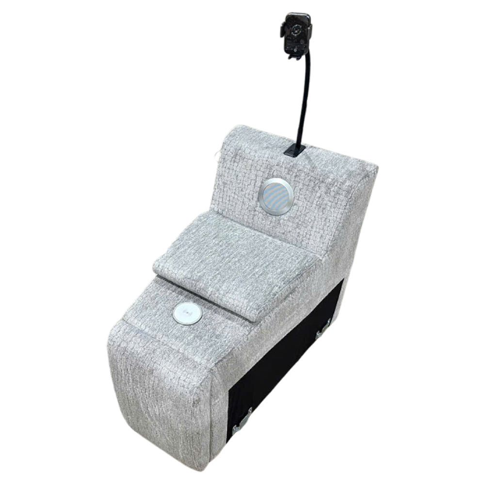 Fullar Light Gary Modular Console w/Wireless Charger - Ornate Home