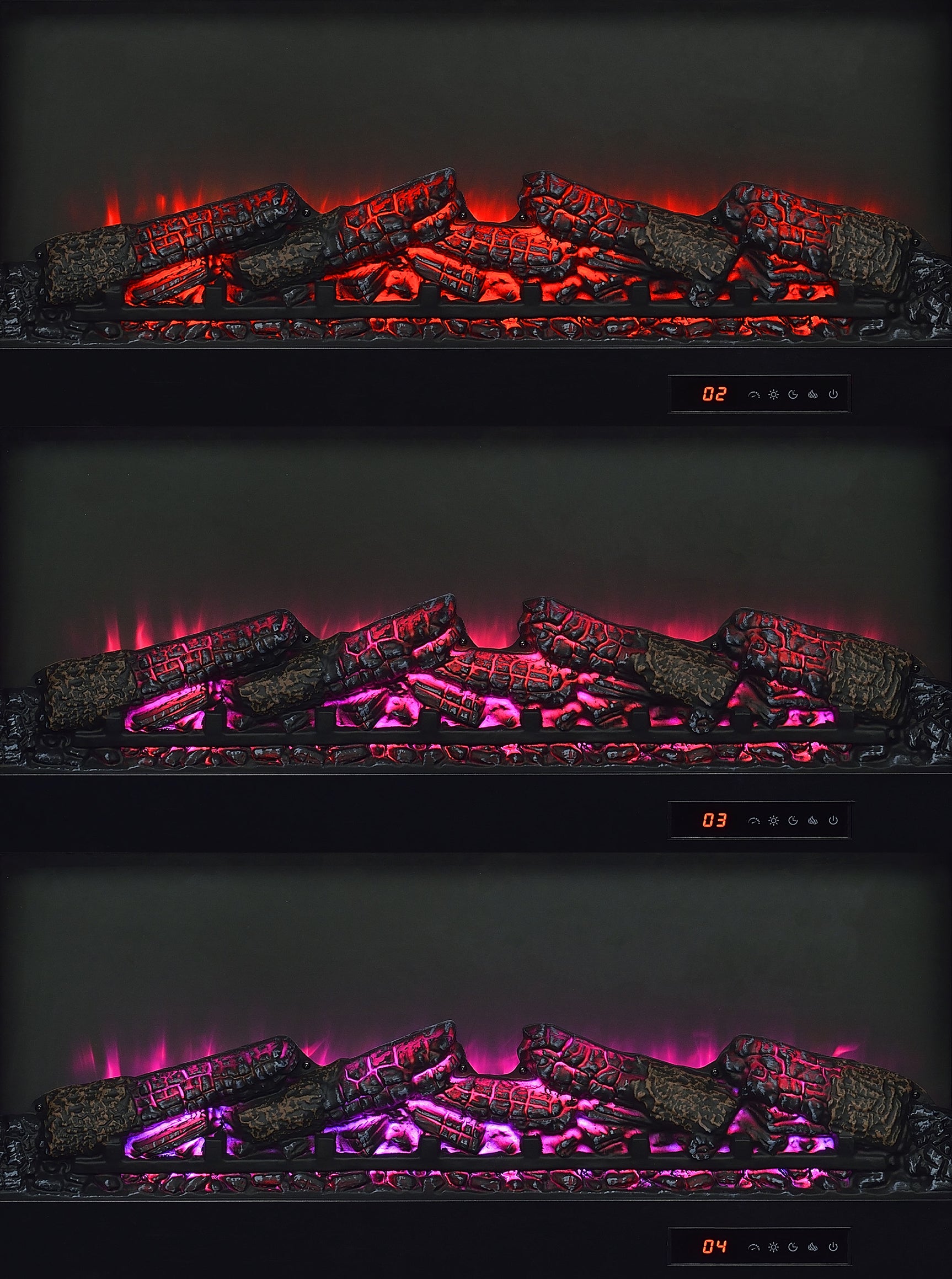 Fuller Mango 60-inch 2-door TV Stand Fireplace Media Console - Ornate Home