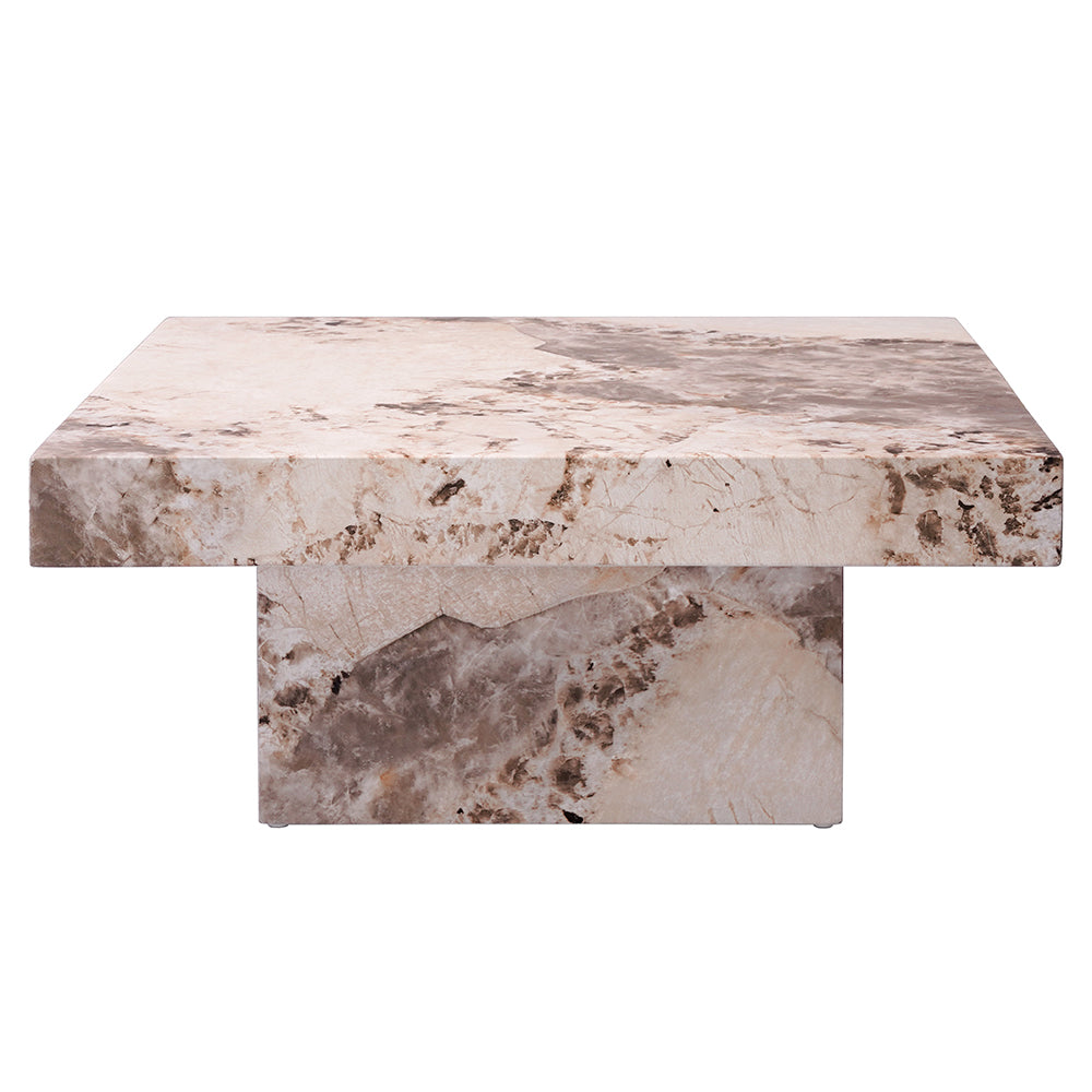 Fultan Engineered Stone Coffee Table - Ornate Home