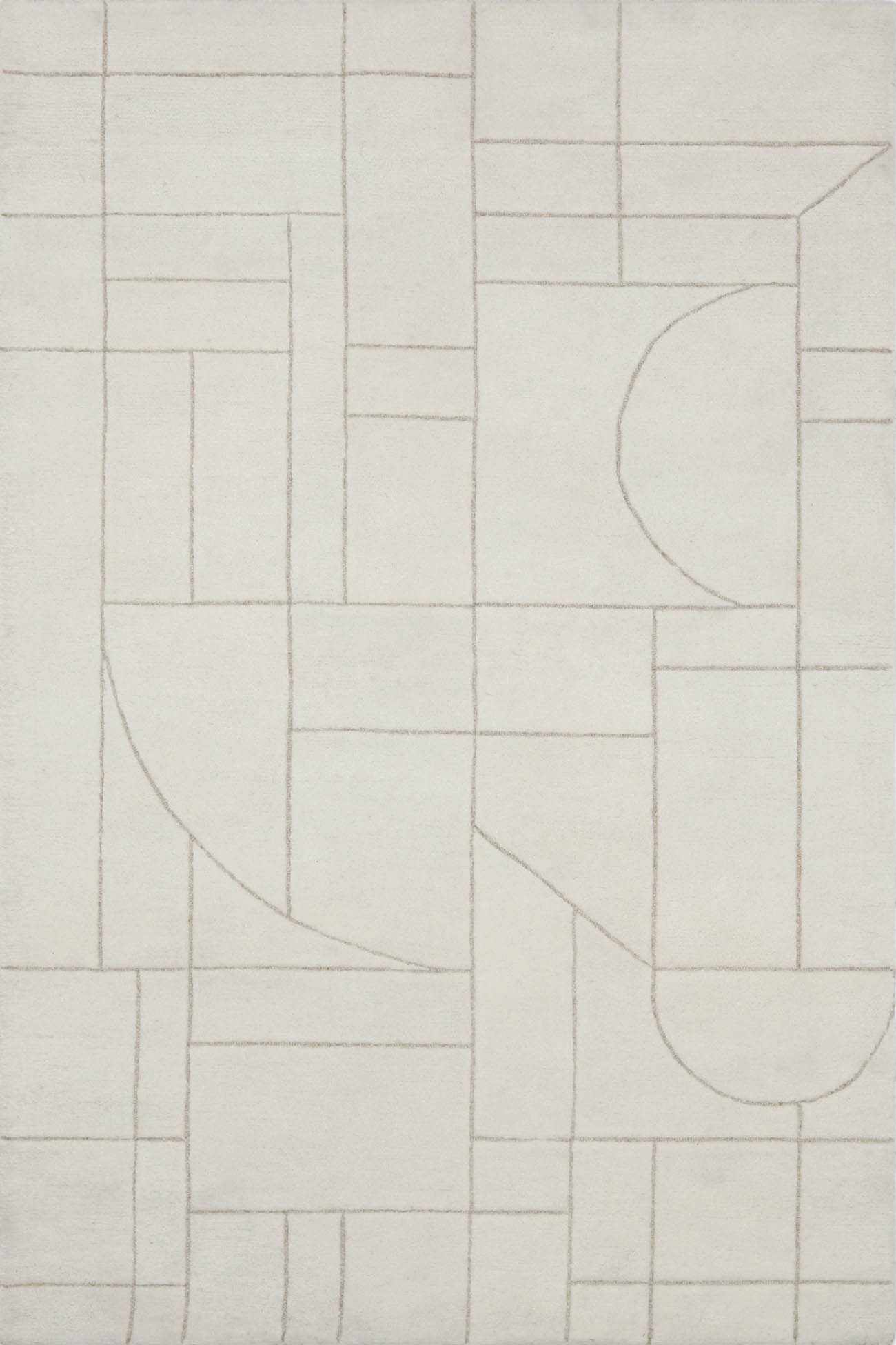 Fusao Beige Area Rug - Ornate Home