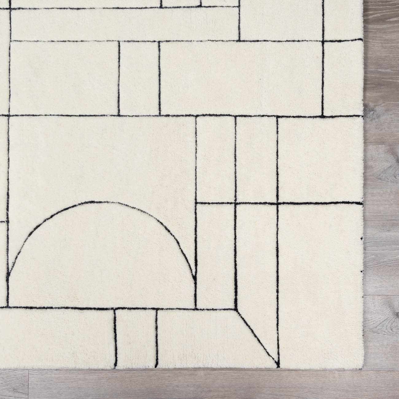 Fusao Rose Cream Area Rug - Clearance - Ornate Home