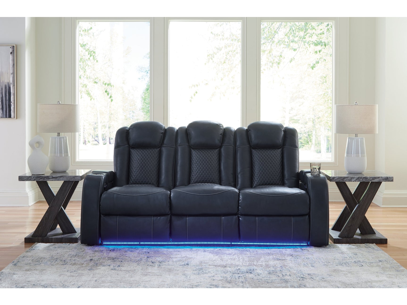 Fyne-Dyme Sapphire Power Reclining Sofa (Online Special Price) - Ornate Home
