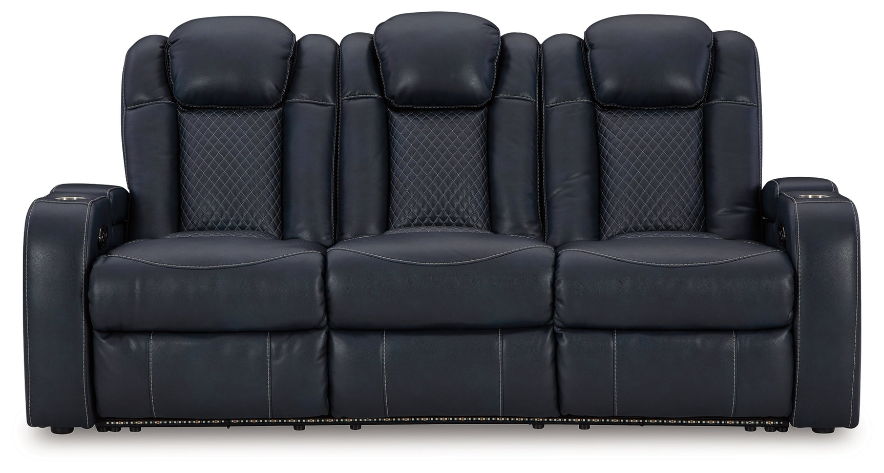 Fyne-Dyme Sapphire Power Reclining Sofa and Power Recliner - Ornate Home