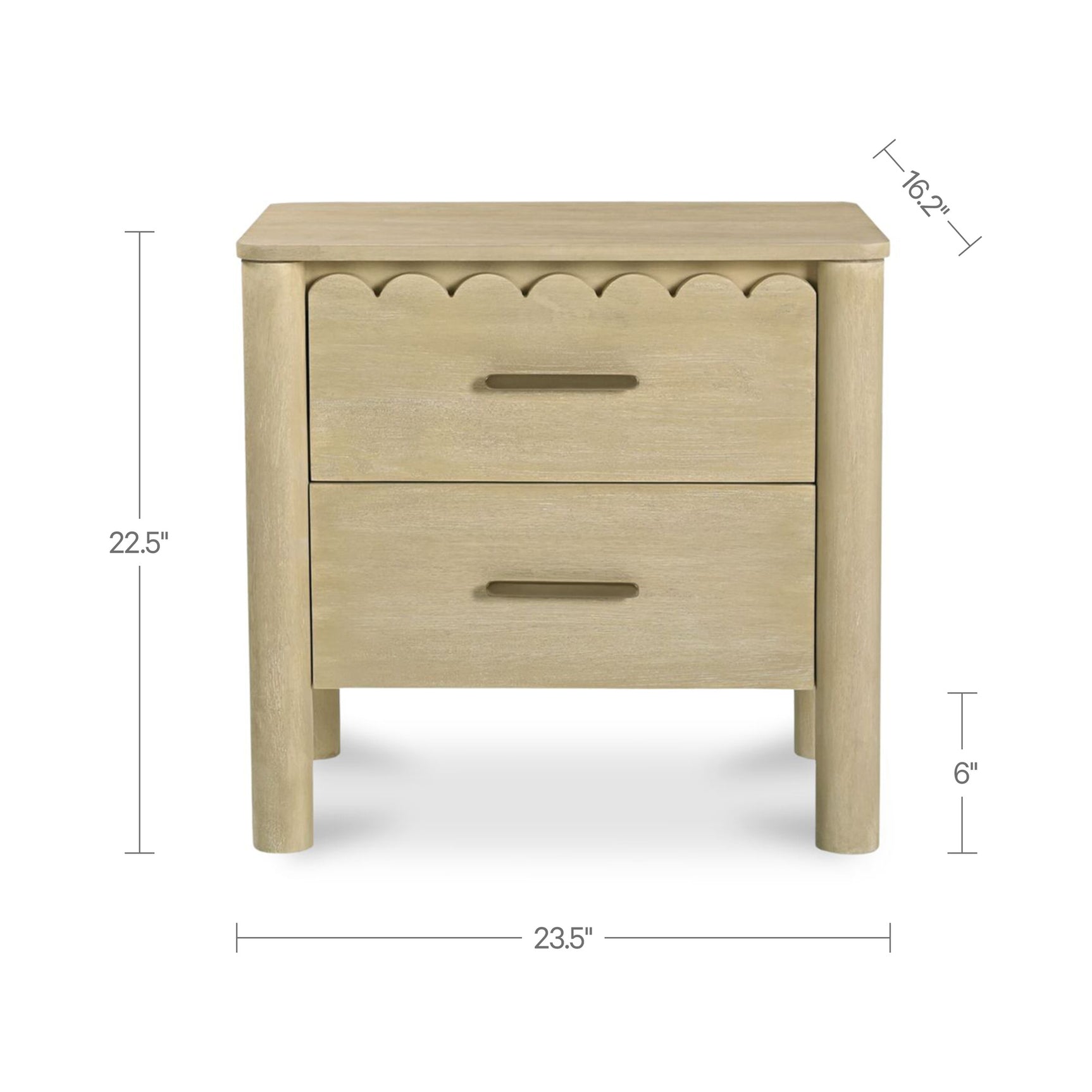 Wiley Natural Nightstand