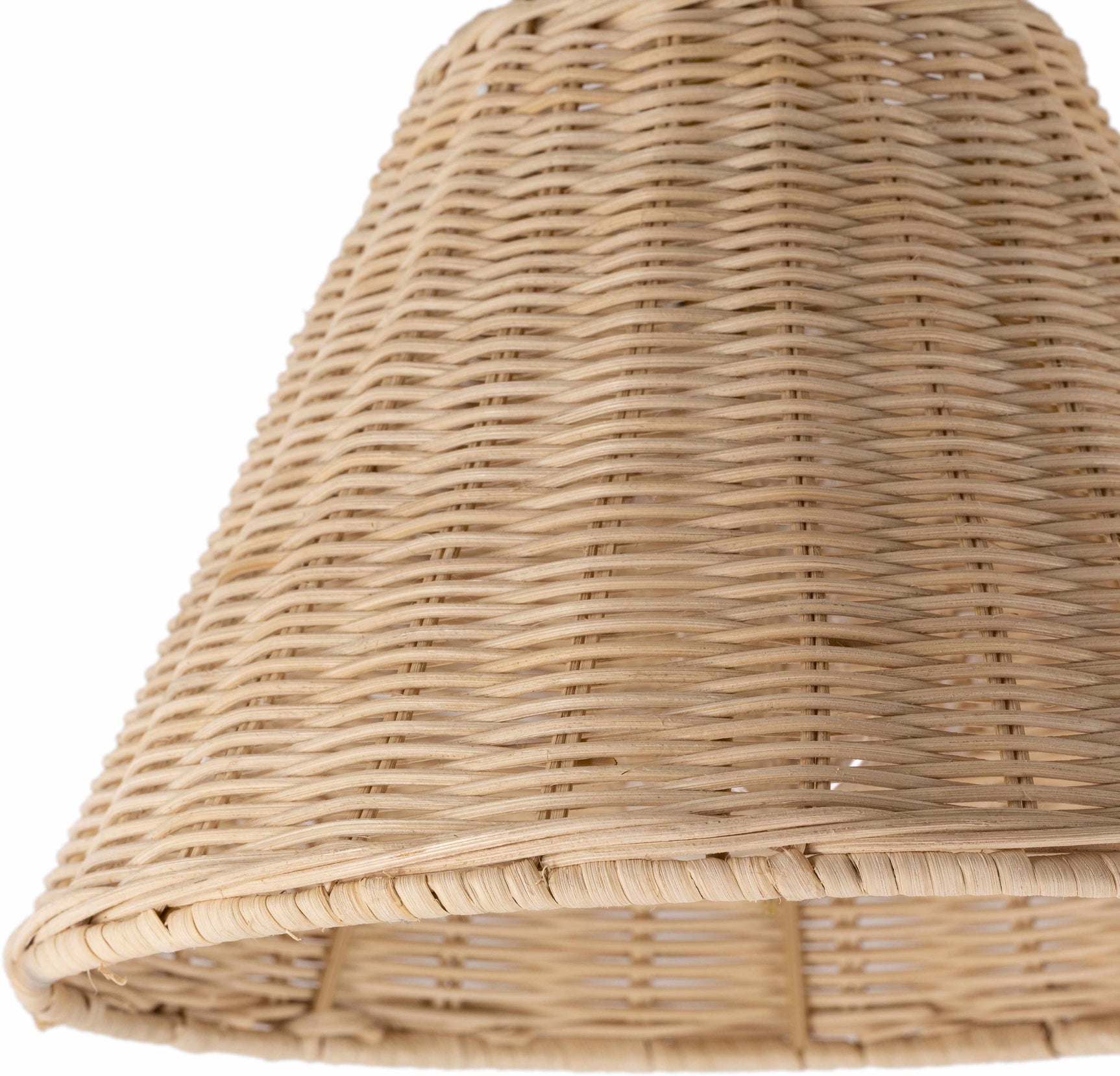 Gabas Gold Iron Rattan Wall Sconces - Ornate Home