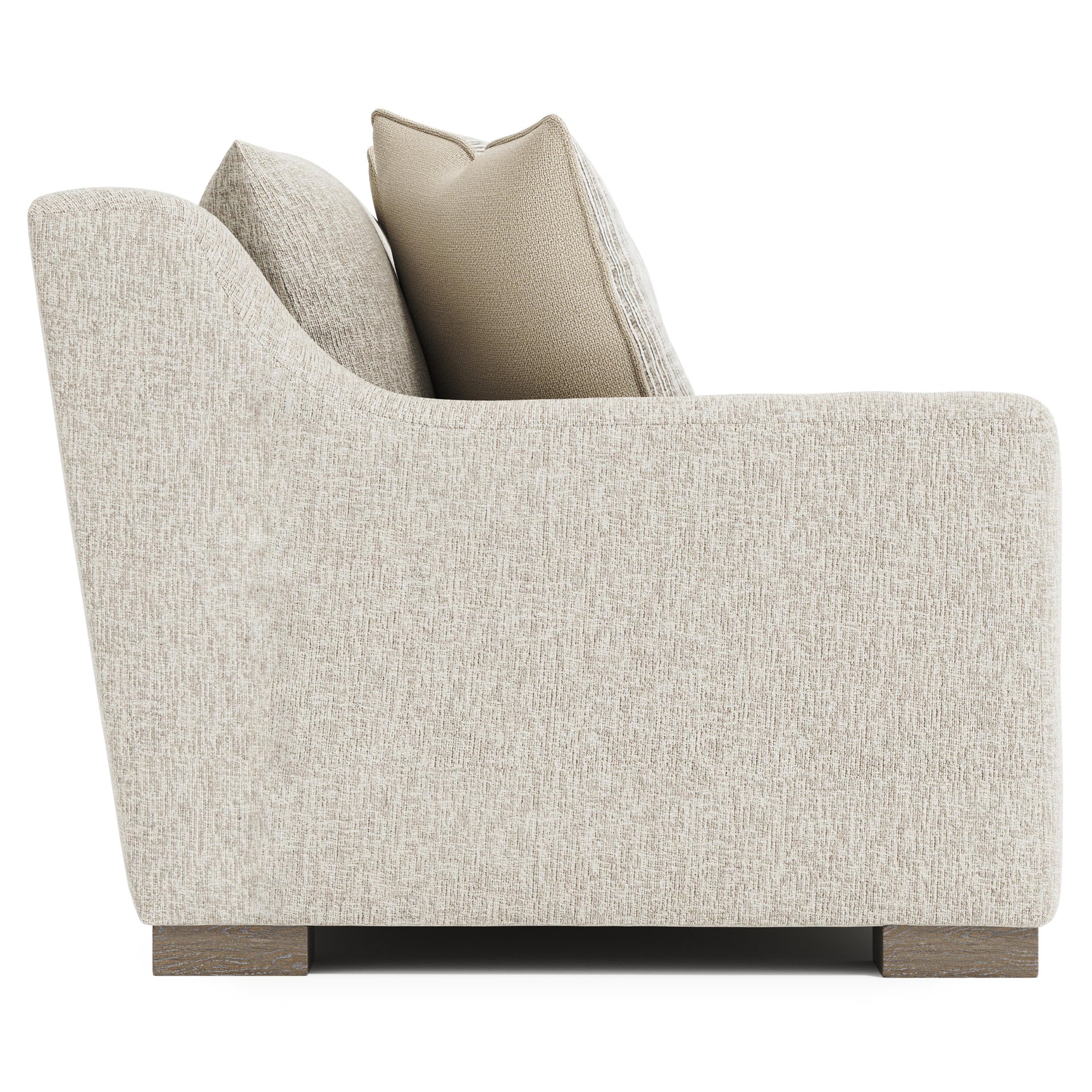 Gabi Beige/Tan Fabric Loveseat - Ornate Home