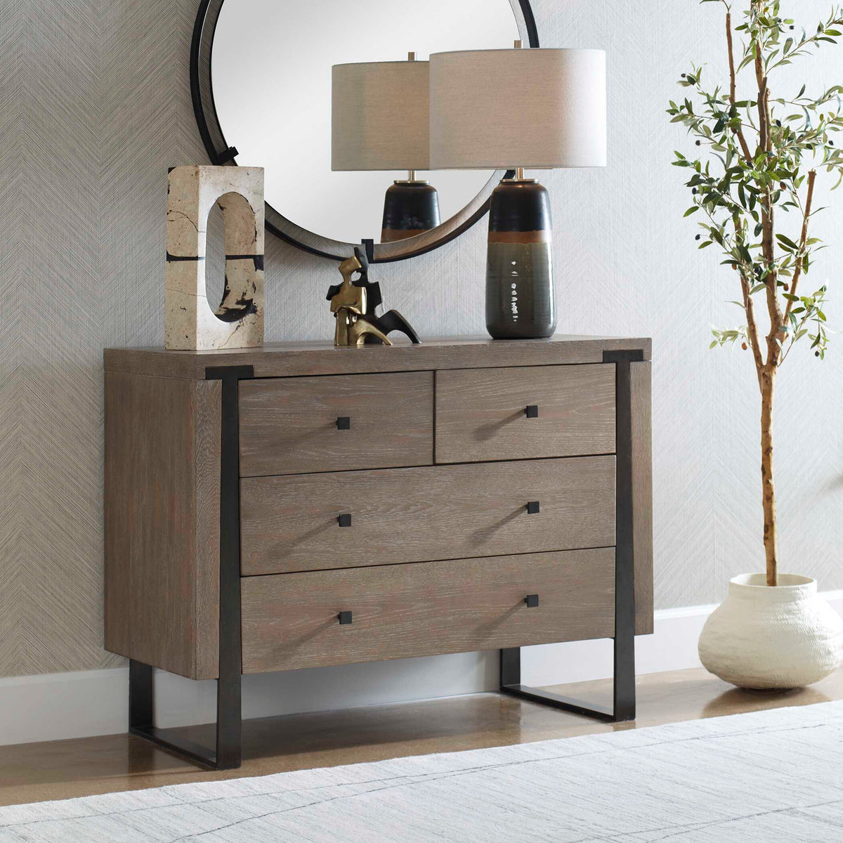 Gabriel Oak Accent Chest - Ornate Home
