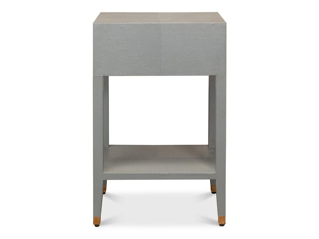 Gabriella Grey Nightstand - Ornate Home