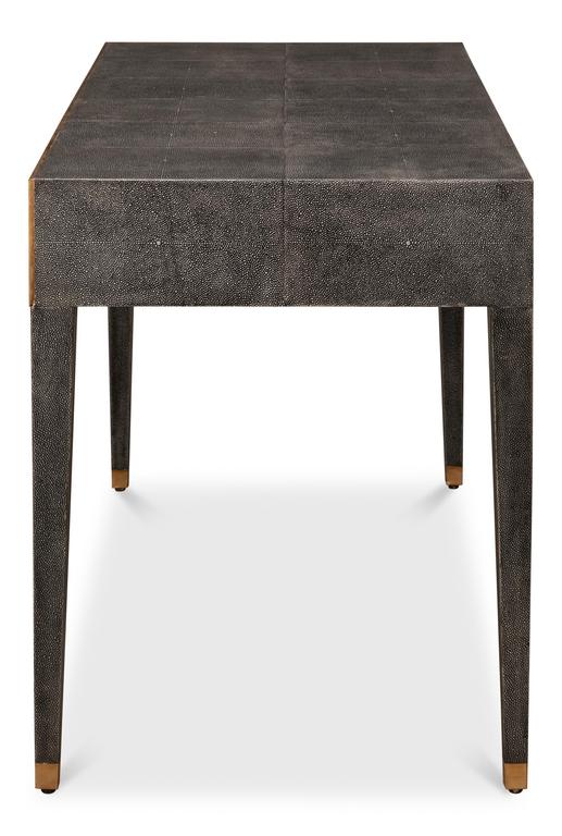 Gabriella Grey Shagreen Desk/Table - Ornate Home