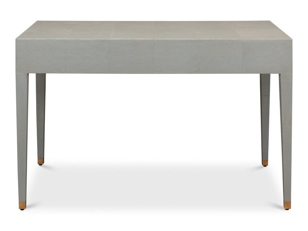 Gabriella Grey Shagreen Desk/Table - Ornate Home
