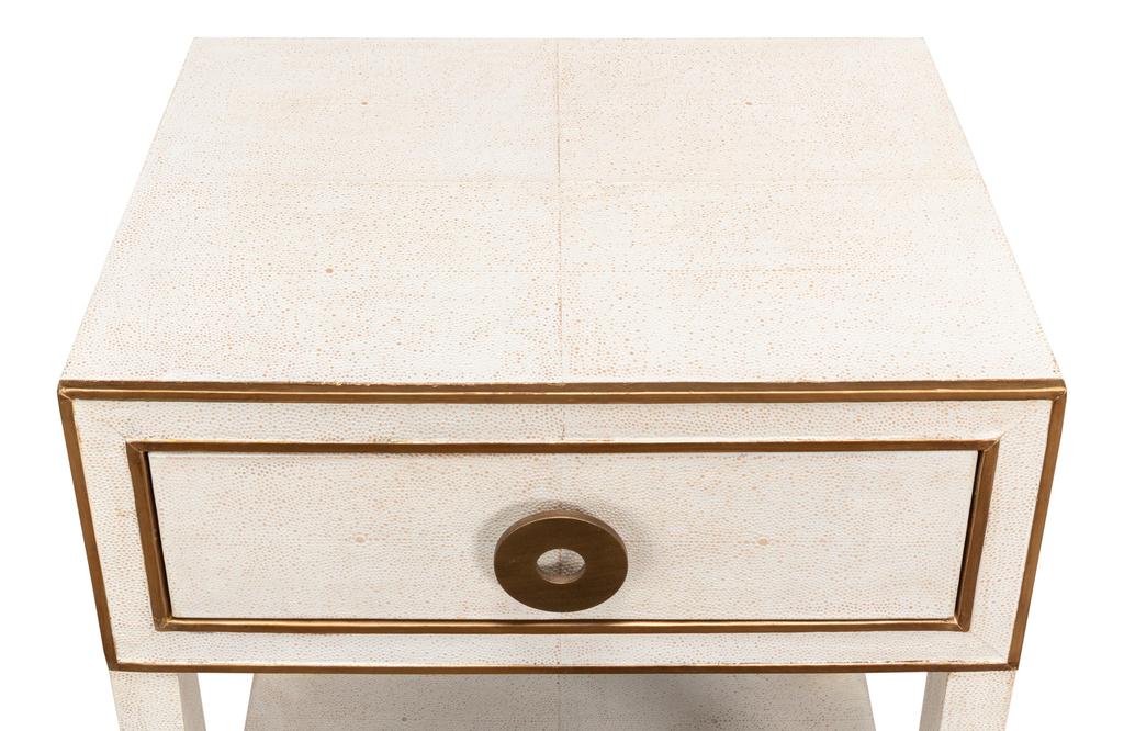 Gabriella White Nightstand - Ornate Home