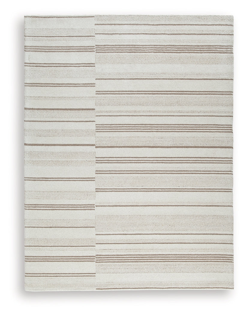 Gadence Ivory/Tan Large Rug - Ornate Home