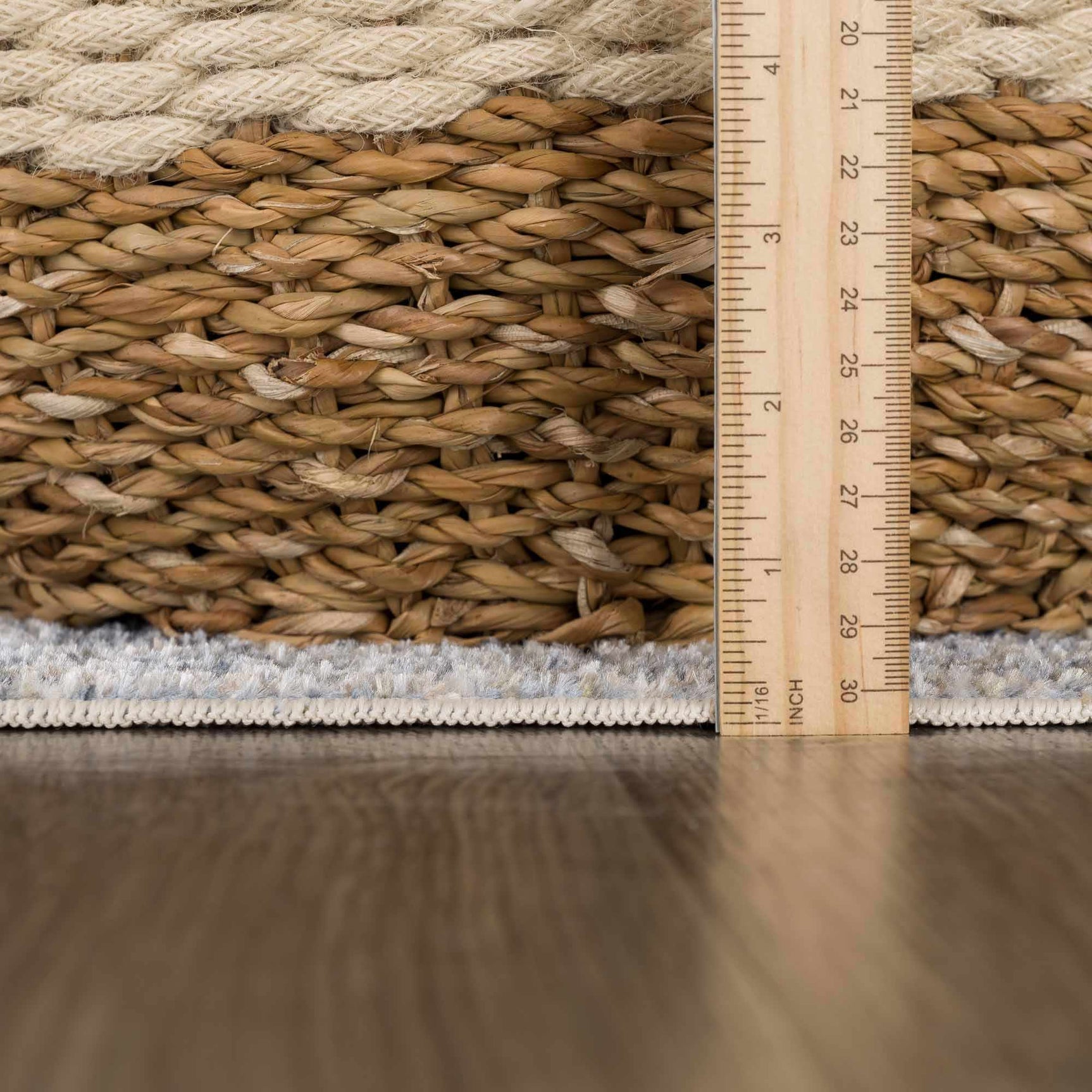 Gael Blue Washable Area Rug - Ornate Home