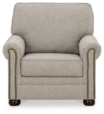 Gaelon Dune Chair and Ottoman (Online Special Price) - Ornate Home