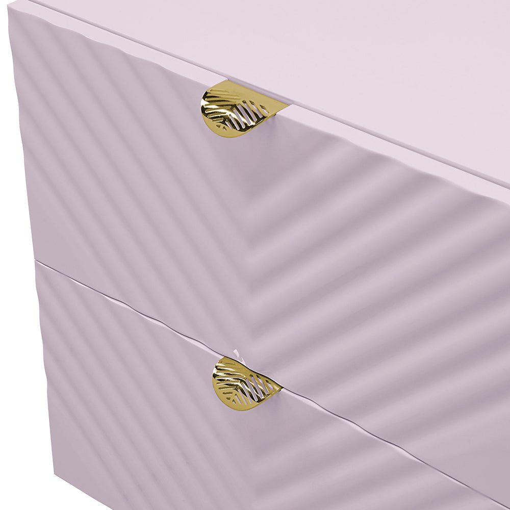 Gaines Pink Nightstand - Ornate Home