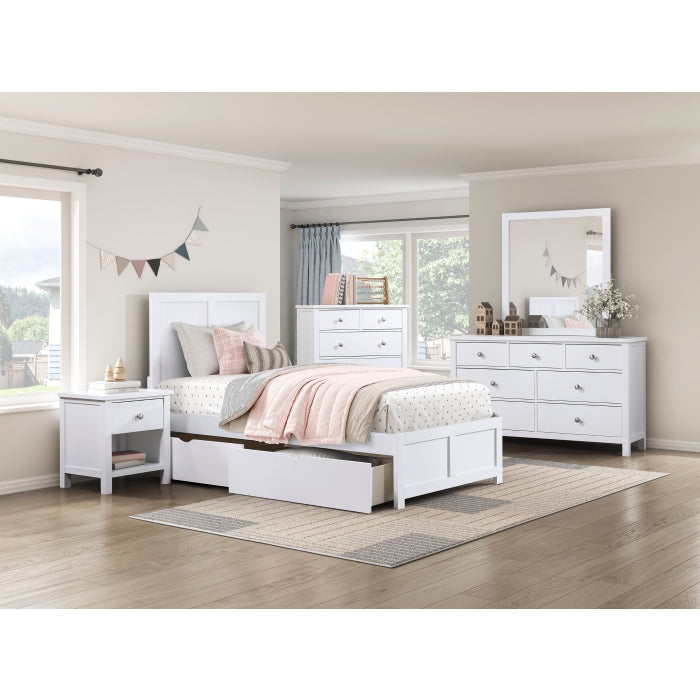 Galen White 7-Drawer Dresser