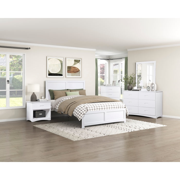 Galen White 7-Drawer Dresser