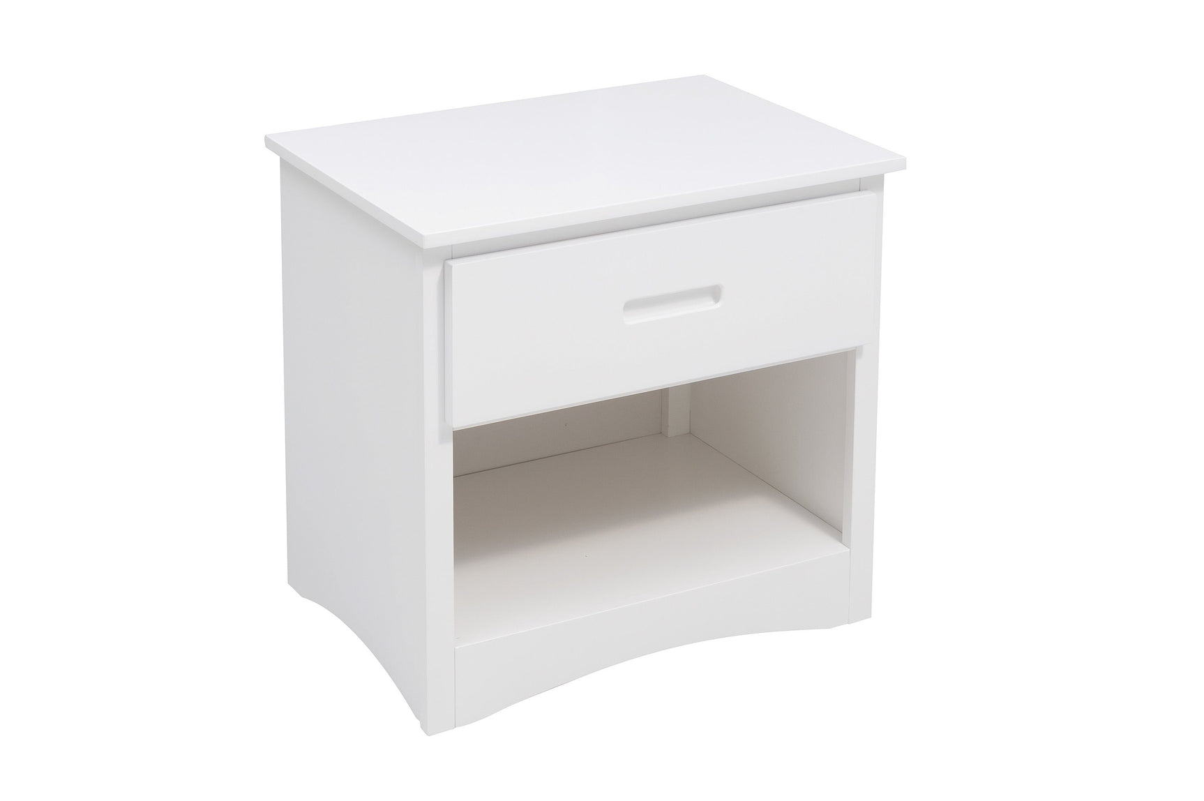 Galen White Nightstand - Ornate Home
